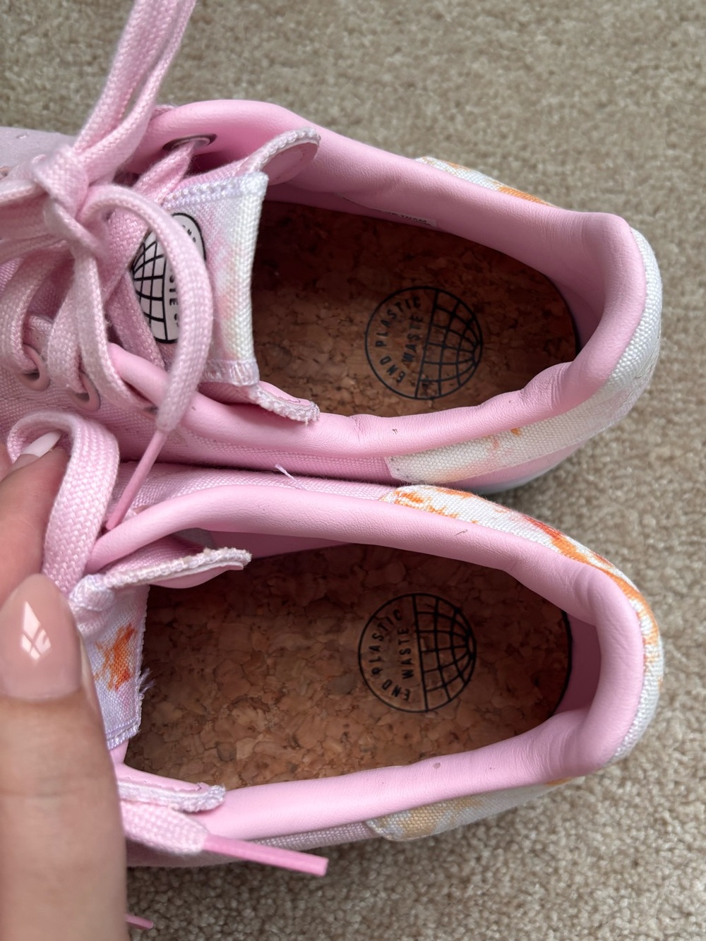 ADIDAS X STAN SMITH ORIGINALS CLEAR PINK SNEAKERS - Picture 11 of 13
